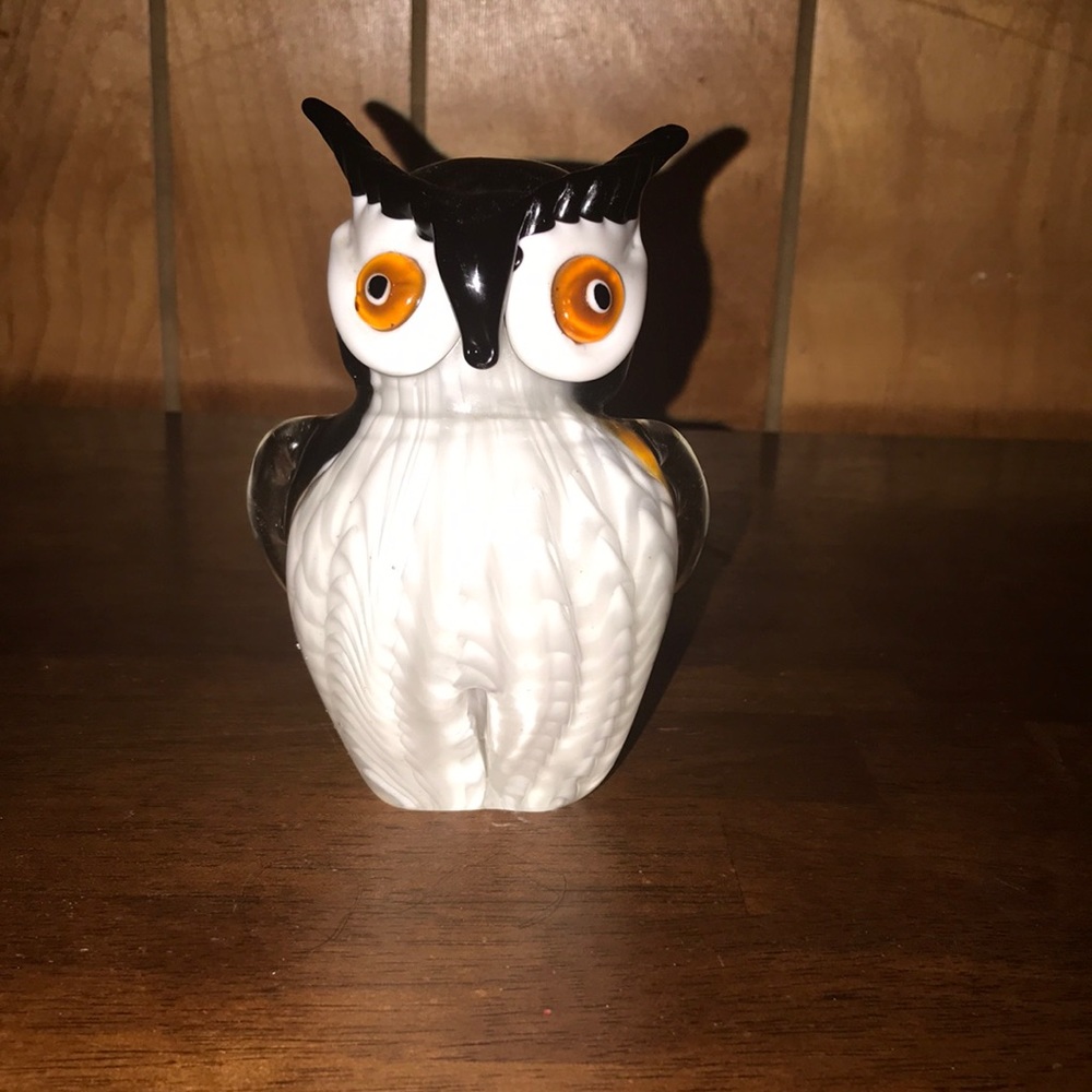 Beautiful leopard print owl